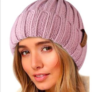 ✨NWT FurTalk Pink Beanie